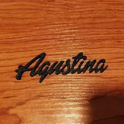 Fișiere pentru imprimante 3D | Fișier 3MF | LLAVERO AGUSTINA