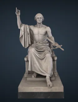 George Washington by Horatio Greenough