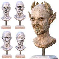 Head sculpture Set vol 01