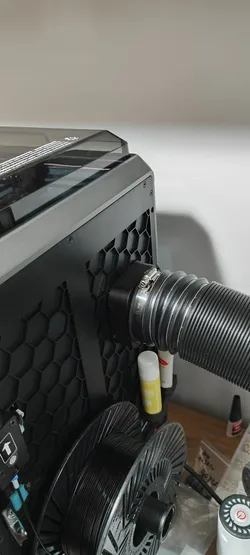 K1 exhaust duct (3") with carbon filter