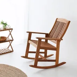 KEMIE Solid Wood Rocking Chair XL18159