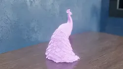 Low Poly Peacock