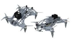 My Thesis FPV Drone - Topology Optimized Frame (STEP & STL)