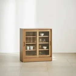 Onion Gingerbread Kitchen Glass Cabinet