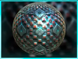 PBR Sci-Fi Seamless Realistic Material SBSAR 4k Texture 043 Texture
