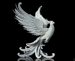 Phoenix 3D Print Model in Sculpture 399217