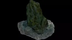 Rock Cliff V3 Low-poly 3D model