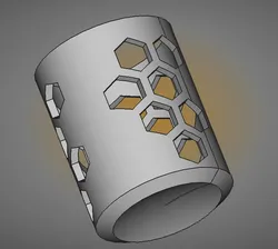 Thin drink can adapter for car holders