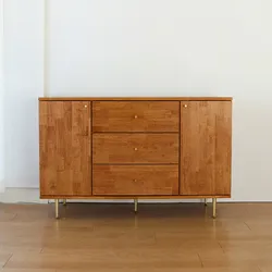Brownie gold console type wooden cabinet 1200