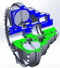 Double hydrodynamic couplings type 14HS-2EG