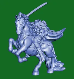 Headless Horseman 3D Print Model in Monsters & Creatures 400874