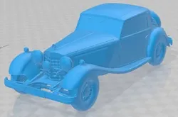 Mercedes Benz 380 K Cabriolet Printable Car 3D Print Model in Automotive 402440