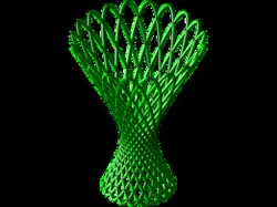 Modelado de cestas de flores en 3D con la función Curva del proyecto de SolidWorks