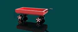 Toy storage cart