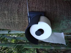 Tree Mounted Toilet Paper Roll Holder
