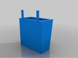 Wall storage organizer