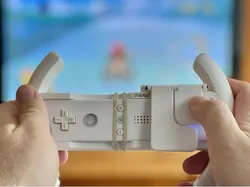 Wiimote wheel with pedals