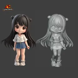 3D printer bestanden | 3MF | Lee Chibi Style Babymonster