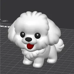 3D printer bestanden | 3MF | Lili Bichon Dog