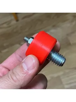 Adapter to convert 1/2 inch female screw to 1/4 inch male screw
