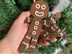 Articulated Gingerbread Man