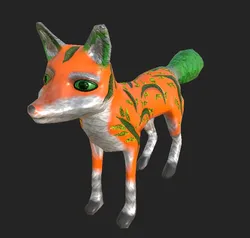 Game-ready fantasy fox