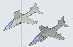 Harrier jump jet