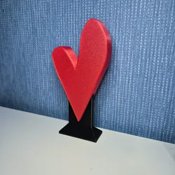 Herz mit Ständer