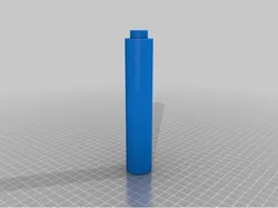Modular Curtain Pole Segment 28mm x 150mm
