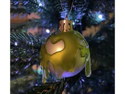 "Slimed" Holiday Ornament