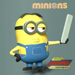 The Minion Selfie 3D Print Model in Figurines 404203