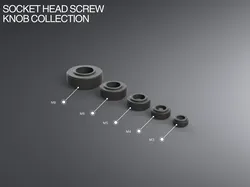 Ultimate Socket Head Screw Knob Collection M3-M8