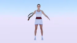 Woman Tennis Player