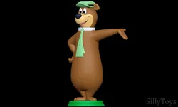 Yogi Bear 3D Print Model in Animals 403708