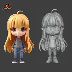 3D printer bestanden | 3MF | Shin Chibi Style Babymonster