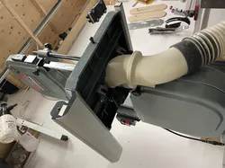 Better Bandsaw Dust Collection System.  King Industrial  (2 part, magnetic)