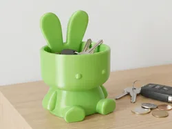 Cuenco de almacenamiento de conejito - Modelo de impresión 3D gratuito