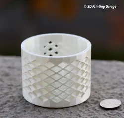 Diamond-Shaped Cup