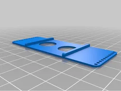 Dog collar tracker backplate