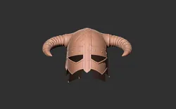 Dovahkin Helmet Free 3D print model