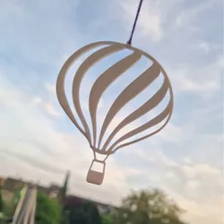 Fișiere pentru imprimante 3D | Fișier 3MF | Heißluftballon zum Aufhängen