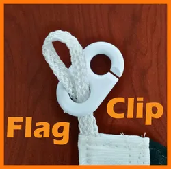 Flag Sister Clip