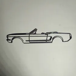 Ford mustang 65' silueta
