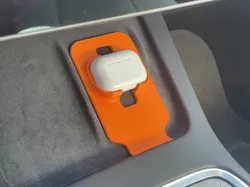 Holder for AirPods Pro in Tesla wireless charger