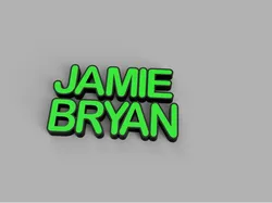 LED Namenslampe ,,BRYAN,,