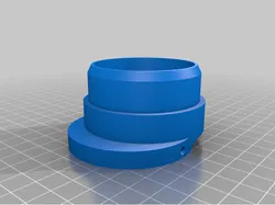Microscope Objective Cover and Barlow Lens Support for Cheap Binocular 20x 40x PCB Microscope