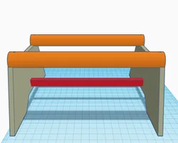 RC catamaran stand