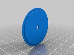 RC Piper J3 Cub - wheel caps