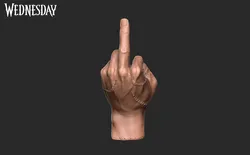 Thing middlefinger - Wednesday series 3D print model