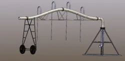 Centre Pivot Irrigation System – SolidWorks Model